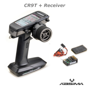 Absima 9-Channel Radio CR9T" 2.4GHz Incl. Receiver