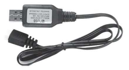 Absima AB30-DJ04 USB charging cable 1 Absima AB30-DJ04 USB charging cable