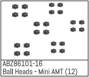Absima ABZ86101-16 Ball Heads - Mini AMT (12)