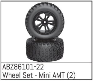 Absima ABZ86101-22 Wheel Set - Mini AMT (2)