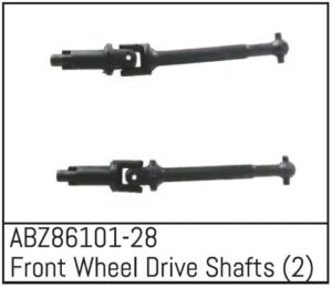 Absima ABZ86101-28 Front Wheel Drive Shafts - Mini AMT (2)