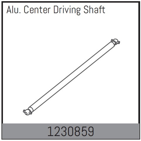 Absima Aluminium Center Driveshaft 1 Absima Aluminium Center Driveshaft