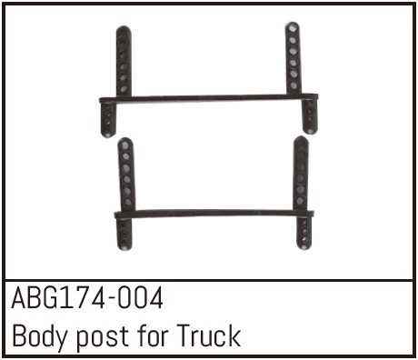 Absima Karosseriehalter für Truck v/h 1 Absima Body Post for Truck F/R