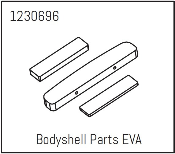 Absima Bodyshell Parts EVA - Khamba 1 Absima Bodyshell Parts EVA - Khamba