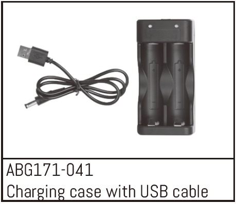 Absima Ladebox mit USB-Kabel 1 Absima Charging Box with USB Cable