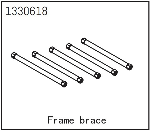 Absima Chassis Frame Brace - Yucatan 1 Absima Chassis Frame Brace - Yucatan