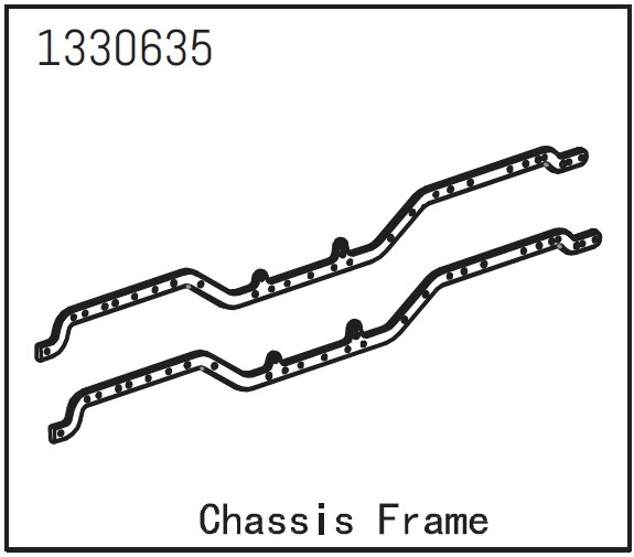 Absima Chassis Frame Set - Yucatan 1 Absima Chassis Frame Set - Yucatan