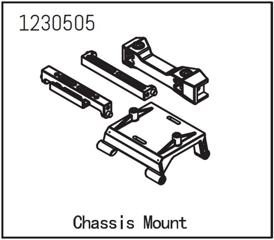 Absima Chassis Mount 1 Absima Chassis Mount