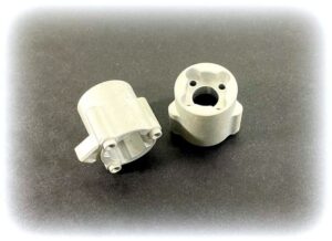 Absima CNC Alu. Rear Axle Adapter L/R - Yucatan