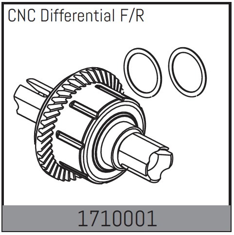 Absima CNC Differential F/R 1 Absima CNC Differential F/R