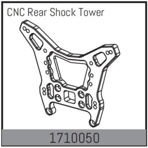 Absima CNC Rear Shock Tower