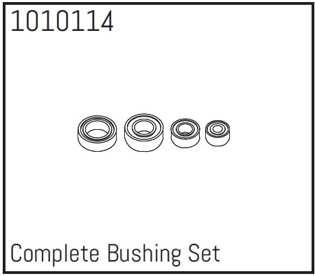 Absima Complete Copper Bushing Set - PRO Crawler 1:18 1 Absima Complete Copper Bushing Set - PRO Crawler 1:18