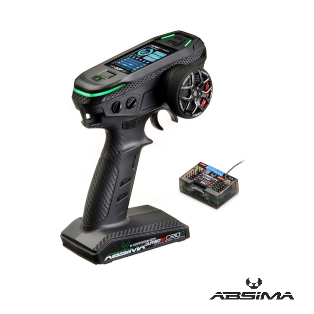 Absima CR10P 10Ch 2.4GHz Radio+Receiver (2000013) 1 Absima CR10P 10Ch 2.4GHz Radio+Receiver (2000013)