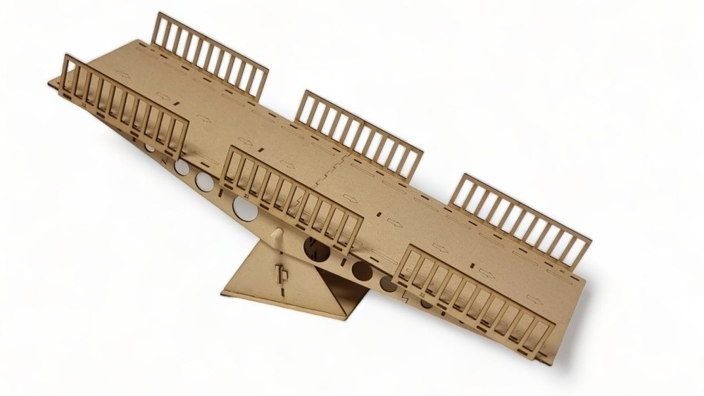 Absima Crawleri raja element "SeeSaw" 1:24/1:18 (27 tükist) 1 Absima Crawler Obstacle "SeeSaw" 1:24/1:18 (27 pieces)