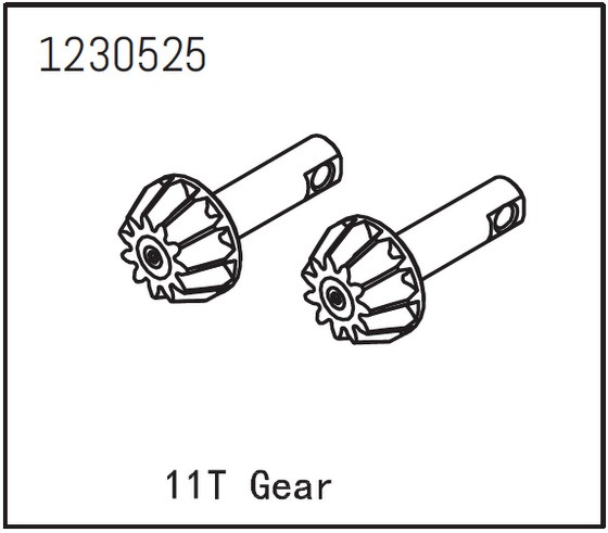 Absima Differential Gear 11T (2) 1 Absima Differential Gear 11T (2)