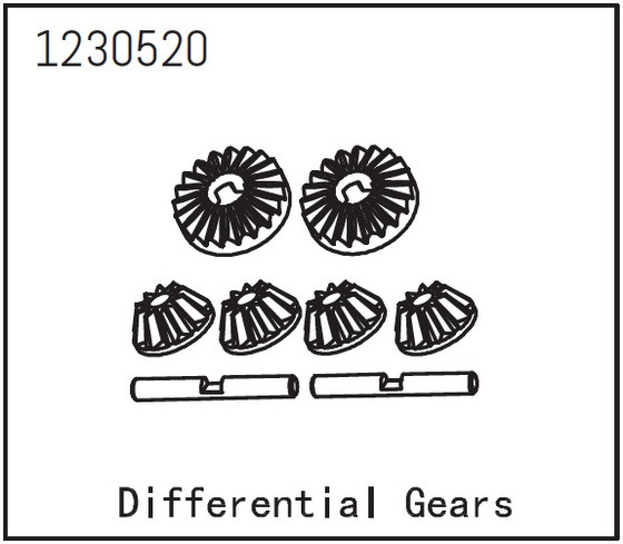 Absima Differential Gear Set 1 Absima Differential Gear Set