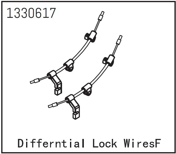Absima Differenzialsperren-Züge - Yucatan (2) 1 Absima Differntial Lock Wires - Yucatan (2)