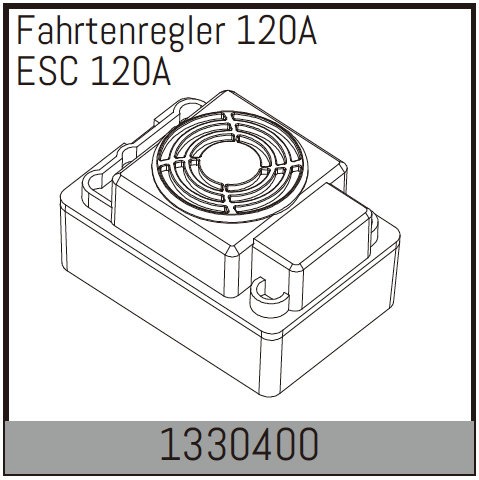 Absima ESC 120A (1330400) 1 Absima ESC 120A (1330400)