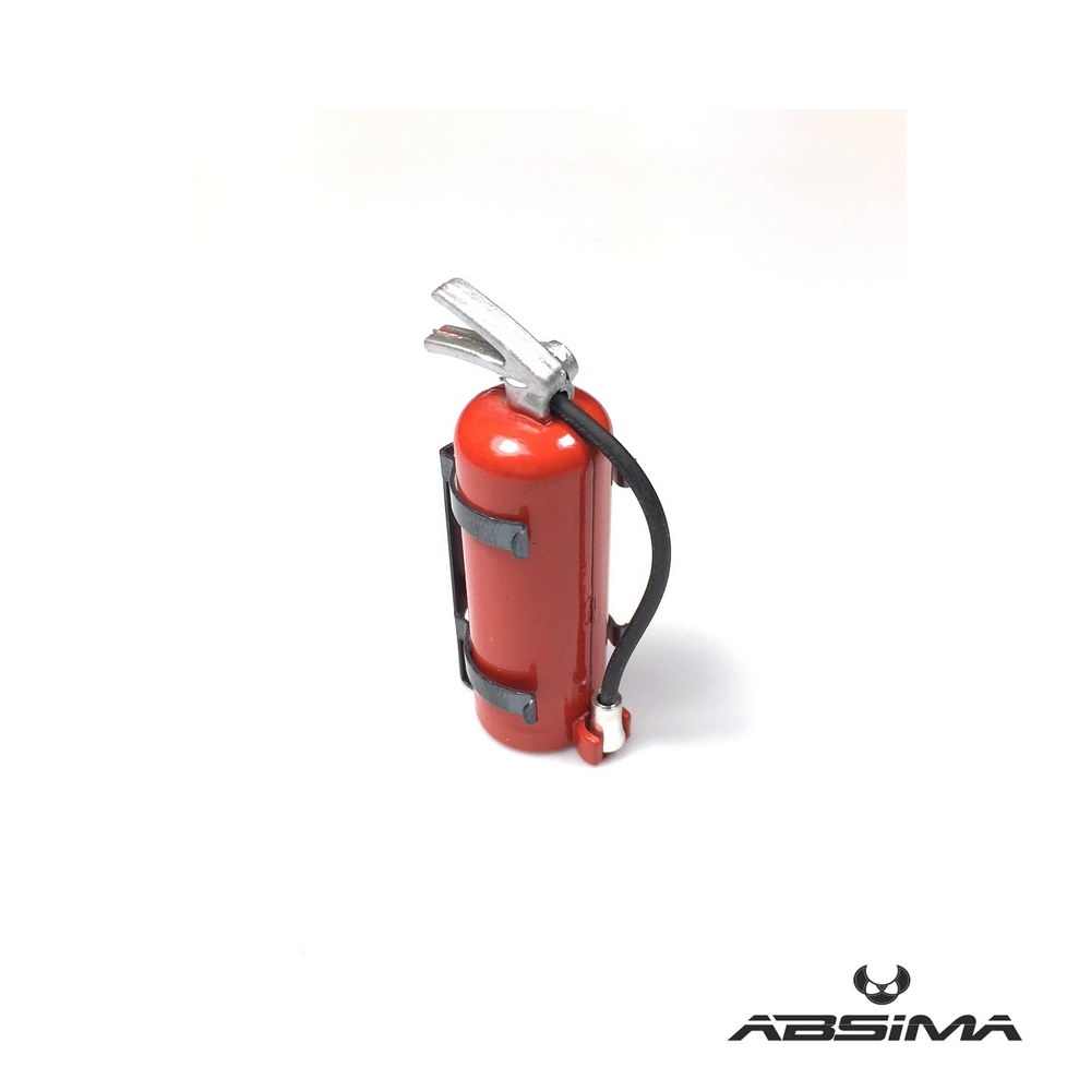 Absima sammutin pidikkeellä (2320077) 1 Absima Fire Extinguisher with Holder (2320077)