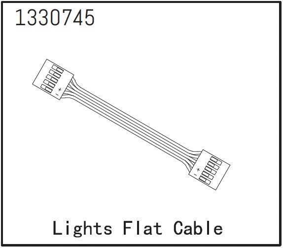 Absima Flachbandkabel für Beleuchtung – BronX 1 Absima Flat Cable for Lights - BronX