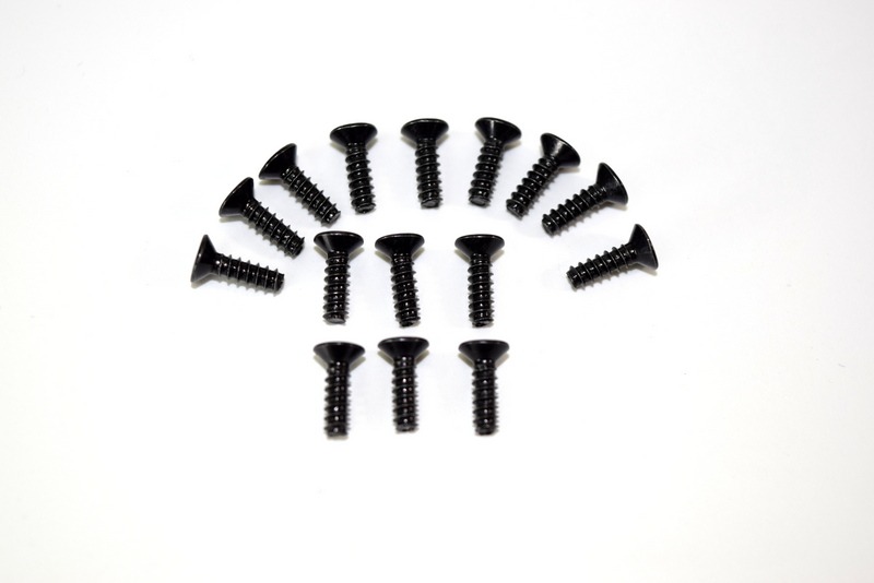 Absima Flat phillips head screw M3x10 (15) 1 Absima Flat phillips head screw M3x10 (15)