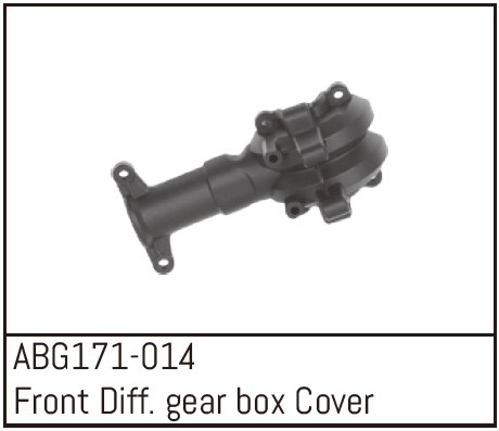 Absima Frontdifferential-Getriebeabdeckung 1 Absima Front Differential Gear Box Cover