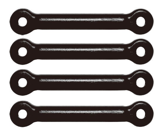 Absima Front/Rear Upper Links (4PCS) 1 Absima Front/Rear Upper Links (4PCS)