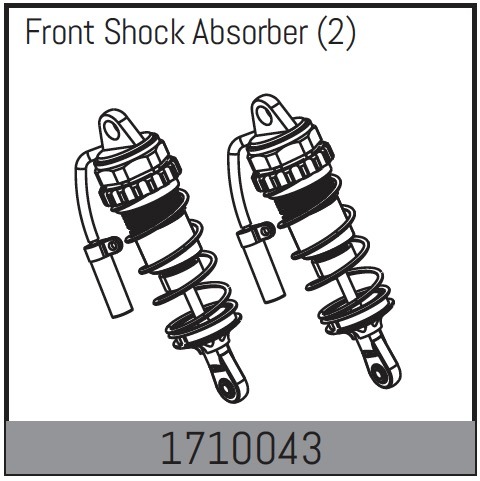 Absima Front Shock Absorber (2) 1 Absima Front Shock Absorber (2)