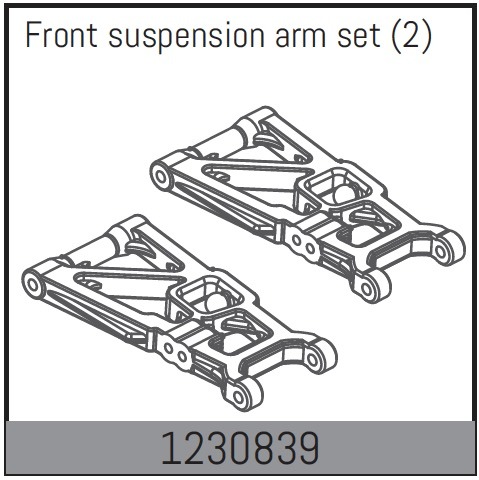 Absima Front Suspension Arm (2) 1 Absima Front Suspension Arm (2)