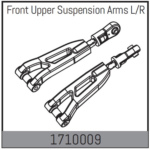 Absima Front Upper Suspension Arms L/R 1 Absima Front Upper Suspension Arms L/R