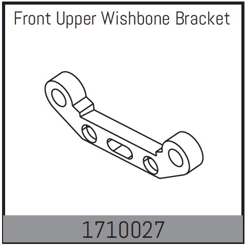 Absima Querlenkerhalterung oben vorne 1 Absima Front Upper Wishbone Bracket