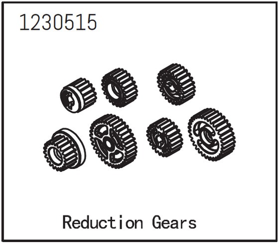 Absima Gear Set 1 Absima Gear Set