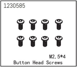Absima Head Screw M2.5*6 (8)..