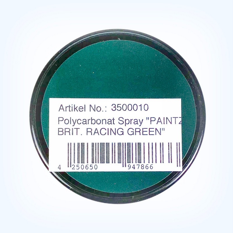 Absima Lexan Spray BRIT. RACING GREEN 150ml 1 Absima Lexan Spray BRIT. RACING GREEN 150ml
