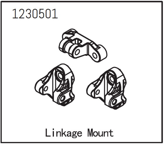 Absima Linkage Mount 1 Absima Linkage Mount