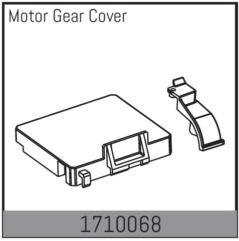 Absima Motorritzelabdeckung 1 Absima Motor Gear Cover