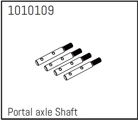 Absima Portal Axle Shafts - PRO Crawler 1:18 (4) 1 Absima Portal Axle Shafts - PRO Crawler 1:18 (4)