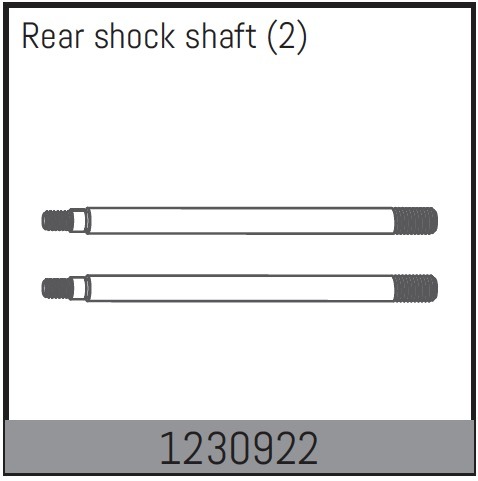 Absima Rear Shock Shaft (2) 1 Absima Rear Shock Shaft (2)