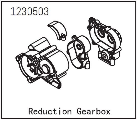 Absima Reduction Gearbox 1 Absima Reduction Gearbox