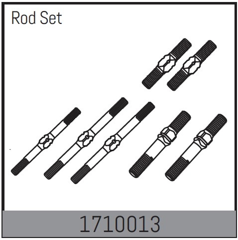 Absima Gestänge-Set 1 Absima Rod Set