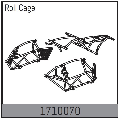 Absima Überrollkäfig 1 Absima Roll Cage