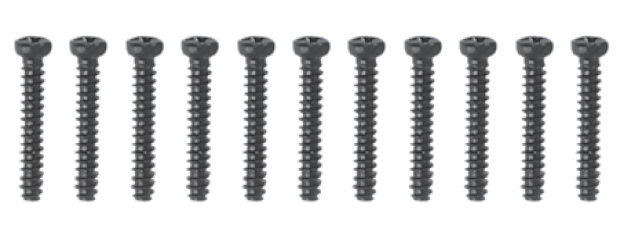 Absima Rundkopfschraube (2,3*16) 1 Absima Round head screw (2.3*16)