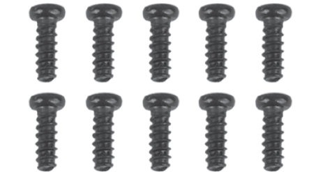 Absima Rundkopfschrauben (2,8×7) 1 Absima Round head screws (2.8*7)