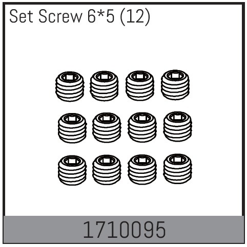Absima Set Screw 6*5 (12) 1 Absima Set Screw 6*5 (12)