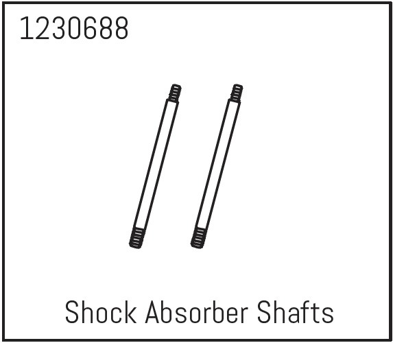 Absima Shock Absorber Shaft - Khamba (2) 1 Absima Shock Absorber Shaft - Khamba (2)