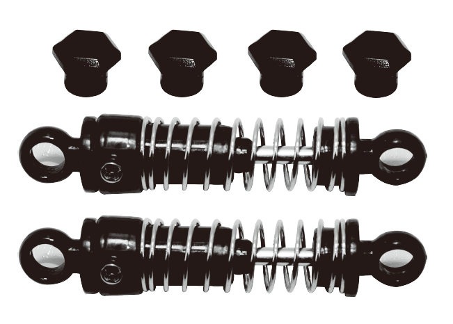 Absima Shock And Shock Mounts (2PCS) 1 Absima Shock And Shock Mounts (2PCS)
