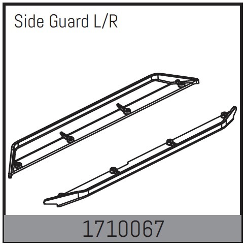 Absima Side Guard L/R 1 Absima Side Guard L/R