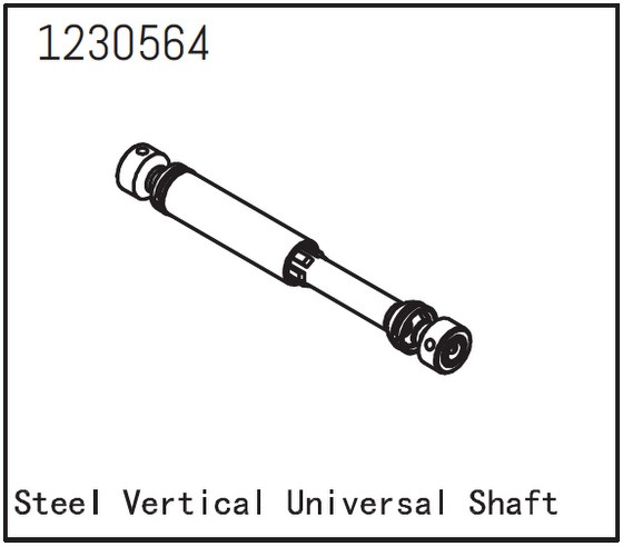 Absima Steel Universal Shaft 1 Absima Steel Universal Shaft