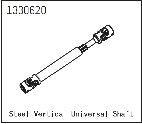 Absima Steel Vertical Universal Shaft - Yucatan 1 Absima Steel Vertical Universal Shaft - Yucatan