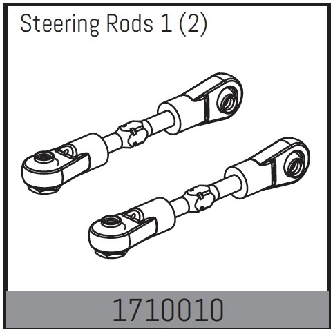 Absima Steering Rods 1 1 Absima Steering Rods 1
